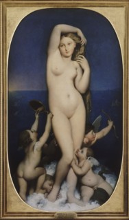 Venus Anadyomene. Artist: Ingres, Jean Auguste Dominique (1780-1867)