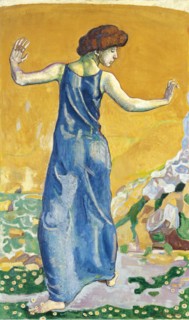 Joyful Woman. Artist: Hodler, Ferdinand (1853-1918)