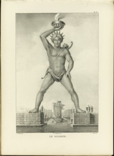 The Colossus of Rhodes. Artist: Witdoeck, Petrus Josephus (1803-1840)