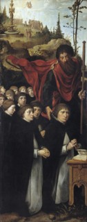 The Apostle Saint James the Great with Preachers (Right panel of The Last Judgment triptych). Artist: Coecke van Aelst, Pieter, the Elder (1502-1550)
