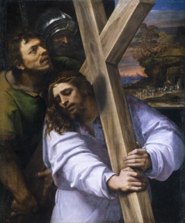 Christ Carrying the Cross. Artist: Piombo, Sebastiano, del (1485-1547)