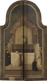 The Adoration of the Kings. (Triptych, reverse). Artist: Bosch, Hieronymus (c. 1450-1516)