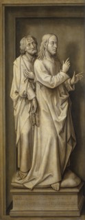 Redemption Tryptich: The Tribute Money. Artist: Stockt, Vrancke van der (1420-1495)