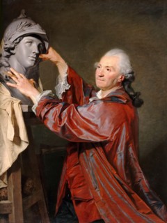 Portrait of Louis-Claude Vassé. Artist: Aubry, Etienne (1745-1781)