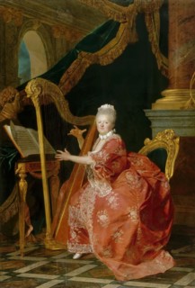 Marie Louise Thérèse Victoire of France (1733-1799). Artist: Aubry, Etienne (1745-1781)