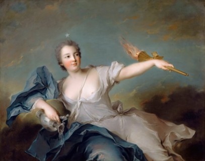 Marie-Anne de Nesle, marquise de La Tournelle, duchesse de Châteauroux (1717-1744). Artist: Nattier, Jean-Marc (1685-1766)