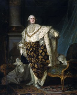 Portrait of the King Louis XVI (1754-1793). Artist: Duplessis, Joseph-Siffred (1725-1802)