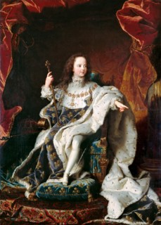 Louis XIV, King of France (1638-1715). Artist: Rigaud, Hyacinthe François Honoré (1659-1743)