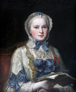 Portrait of Princess Maria Josepha of Saxony (1731?1767). Artist: La Tour, Maurice Quentin de (1704-1788)