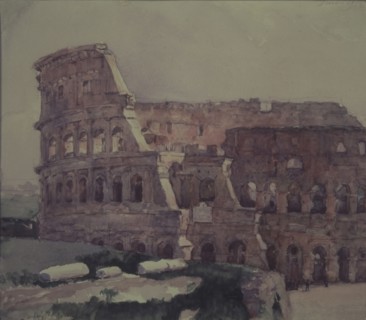 The Colosseum in Rome. Artist: Surikov, Vasili Ivanovich (1848-1916)