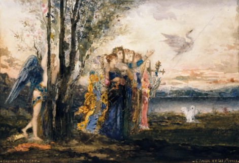 Gustave Moreau, L'Amour et les Muses