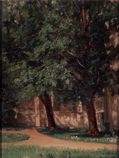 Near the Tretiakov's House. Artist: Maximov, Vasili Maximovich (1844-1911)