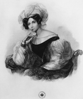 Portrait of Princess Zinaida Alexandrovna Volkonskaya (1792-1862). Artist: Anonymous