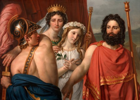The Anger of Achilles. Artist: David, Jacques Louis (1748-1825)