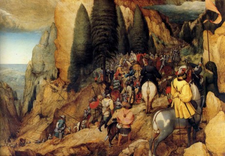 The Conversion of Saint Paul. Artist: Bruegel (Brueghel), Pieter, the Elder (ca 1525-1569)