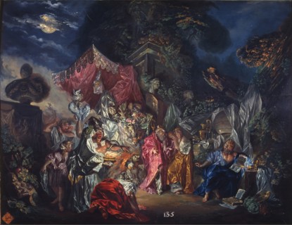 The watchfulness of Diogenes. Artist: Paret y Alcázar, Luis (1746-1799)