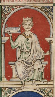 King William Rufus (From the Historia Anglorum, Chronica majora). Artist: Paris, Matthew (c. 1200-1259)