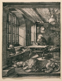 Saint Jerome in his Cell. Artist: Dürer, Albrecht (1471-1528)