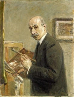 Self-Portrait. Artist: Liebermann, Max (1847-1935)
