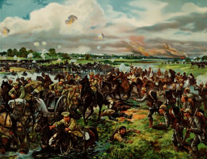 The First Battle of the Masurian Lakes. Artist: Anonymous