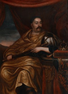 Portrait of John III Sobieski (1629-1696), King of Poland and Grand Duke of Lithuania. Artist: Tricius, Jan (ca 1620-ca 1692)