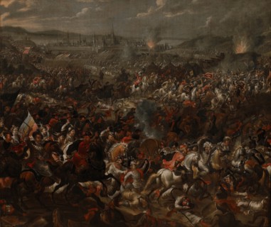 The Battle of Vienna on 12 September 1683. Artist: Casteels, Pauwels (active ca 1649-1680)