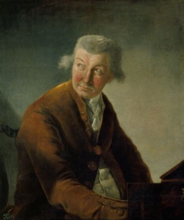 Portrait of Carl Friedrich Abel (1723-1787). Artist: Robineau, Alexandre-Auguste (1747-1828)