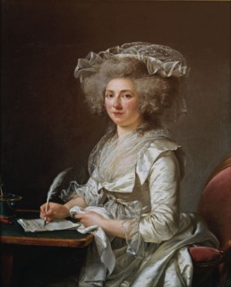 Portrait of Madame Roland. Artist: Labille-Guiard, Adélaïde (1749-1803)