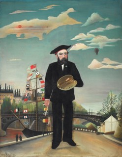 Self-Portrait. Artist: Rousseau, Henri Julien Félix (1844-1910)