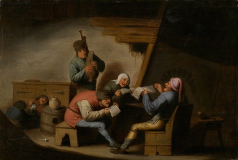 The village singers. Artist: Ostade, Adriaen Jansz, van (1610-1685)
