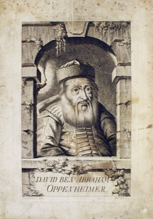 Portrait of David Oppenheim (1664-1736), chief rabbi of Prague. Artist: Balzer, Johann (1738-1799)
