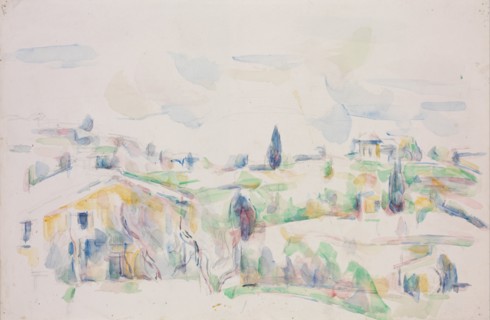 Landscape in Provence. Artist: Cézanne, Paul (1839-1906)