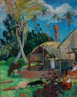 The Black Pigs. Artist: Gauguin, Paul Eugéne Henri (1848-1903)