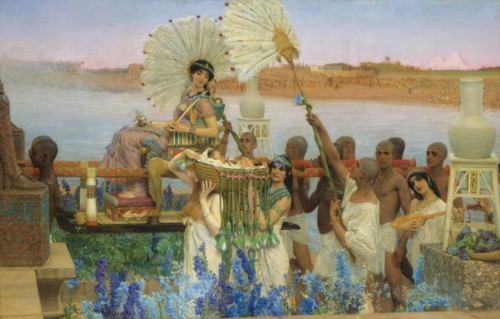 The Finding of Moses. Artist: Alma-Tadema, Sir Lawrence (1836-1912)