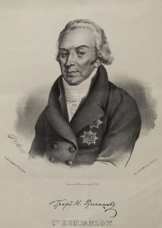 Portrait of Count Nikolay Petrovich Rumyantsev (1754-1826). Artist: Borel, Pyotr Fyodorovich (1829-1898)
