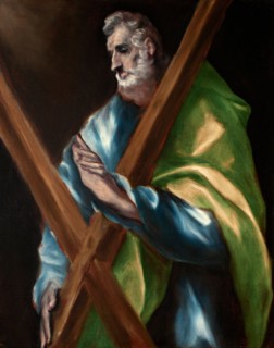 Saint Andrew. Artist: El Greco, Dominico (1541-1614)