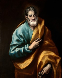 Peter the Apostle. Artist: El Greco, Dominico (1541-1614)