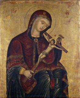 The Virgin with the Crucifix (Pietà). Artist: Anonymous