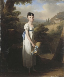 Portrait of Mademoiselle Athénaïs d'Albenas. Artist: Boilly, Louis-Léopold (1761-1845)