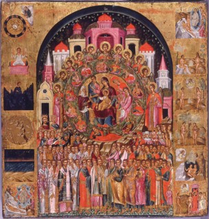 In Thee Rejoiceth All Creation. Artist: Kavertsas, Franghias (active 1615-1648)