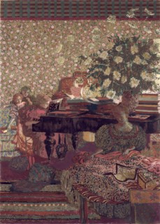 The Privacy. Decoration for the Library of Dr. Vaquez. Artist: Vuillard, Édouard (1868-1940)