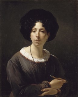 Self-Portrait. Artist: Haudebourt-Lescot, Hortense (1784-1845)