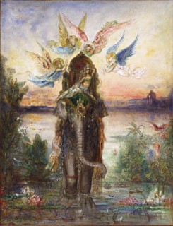 The Sacred Elephant (Péri). Artist: Moreau, Gustave (1826-1898)