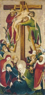 The Descent from the Cross. Artist: Master of the Middle-Rhine (active 1470-1480)