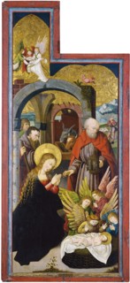The Adoration of the Shepherds. Artist: Swabian master (active ca. 1500)
