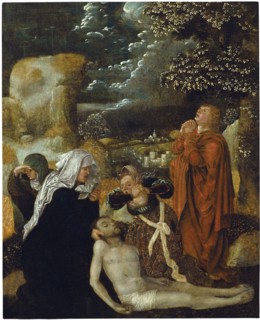 The Lamentation over Christ. Artist: Apt, Ulrich, the Elder (1460-1532)