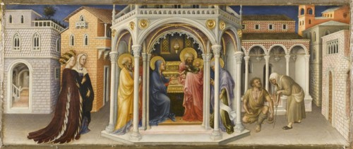 The Presentation in the Temple. Artist: Gentile da Fabriano (ca 1370-1427)