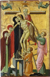 The Descent from the Cross. Artist: Master of Forlì (active Early 14th cen.)