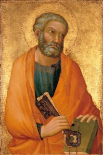 Peter the Apostle. Artist: Martini, Simone, di (1280/85-1344)