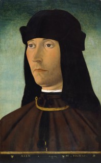 Portrait of Alessandro de Richao. Artist: Mazzola, Filippo (1460-1505)